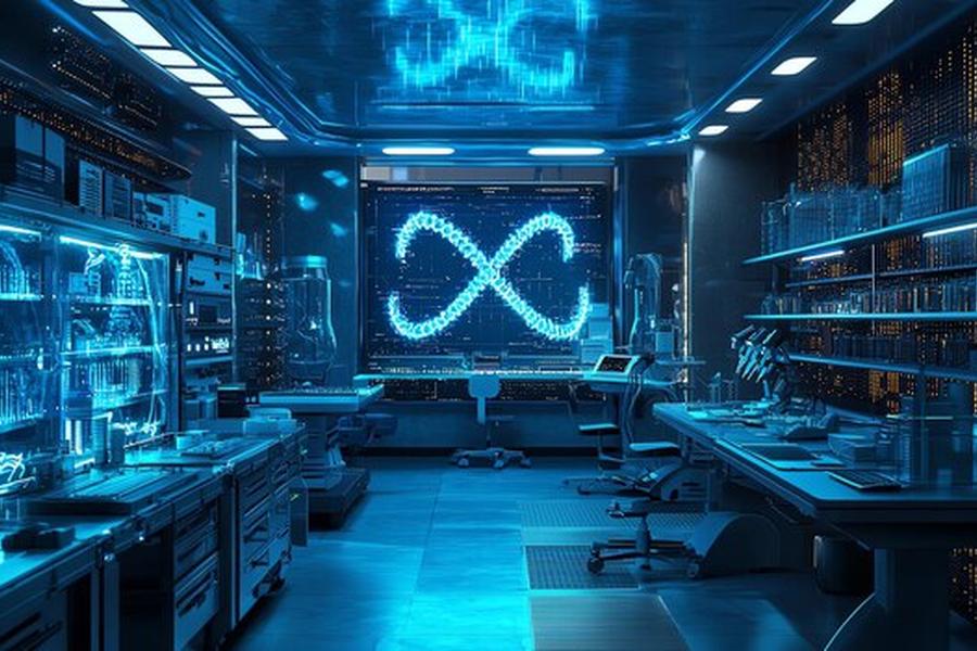 Image décorative blockchain laboratory